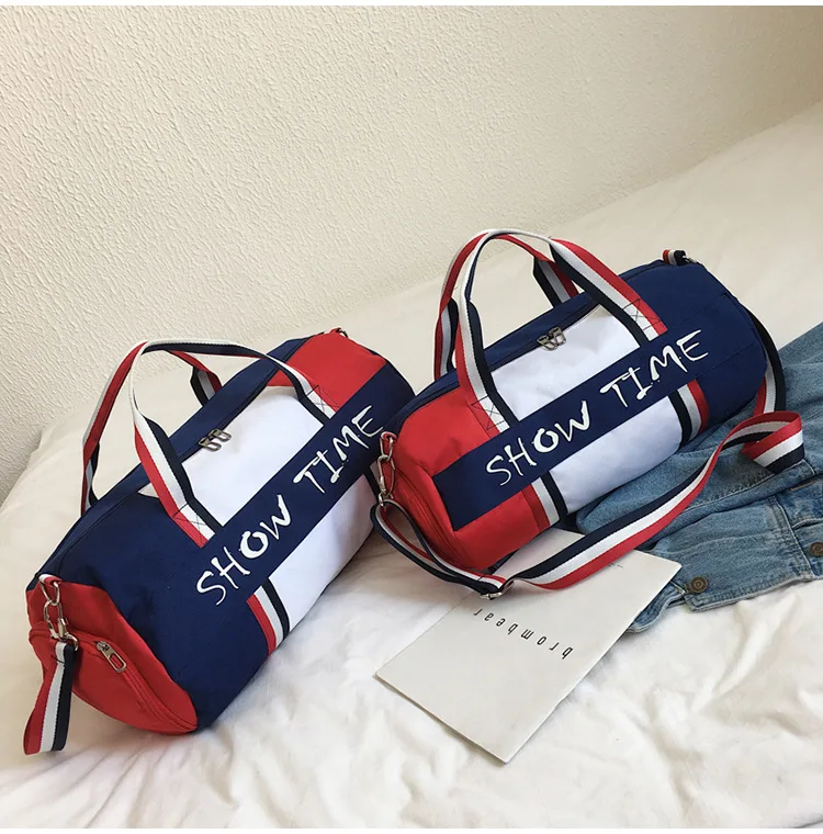 Dry and Wet Separation Fitness Bag, Cylinder, Waterproof, Travel, Portable, Sports, Tassen Tas, Gym Bag
