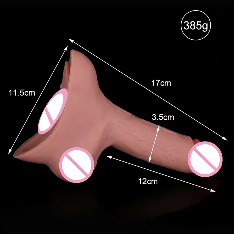 Transgender Prosthetic 3 in 1 Strap On Penis Packer with Silicone Insert Rod STP Device for FTM GOFLYING Packer
