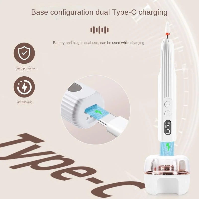 전기 네일 아트 광택제 제거 도구, 네일 그라인딩 머신, 전문 네일 폴리셔, 18000Rpm