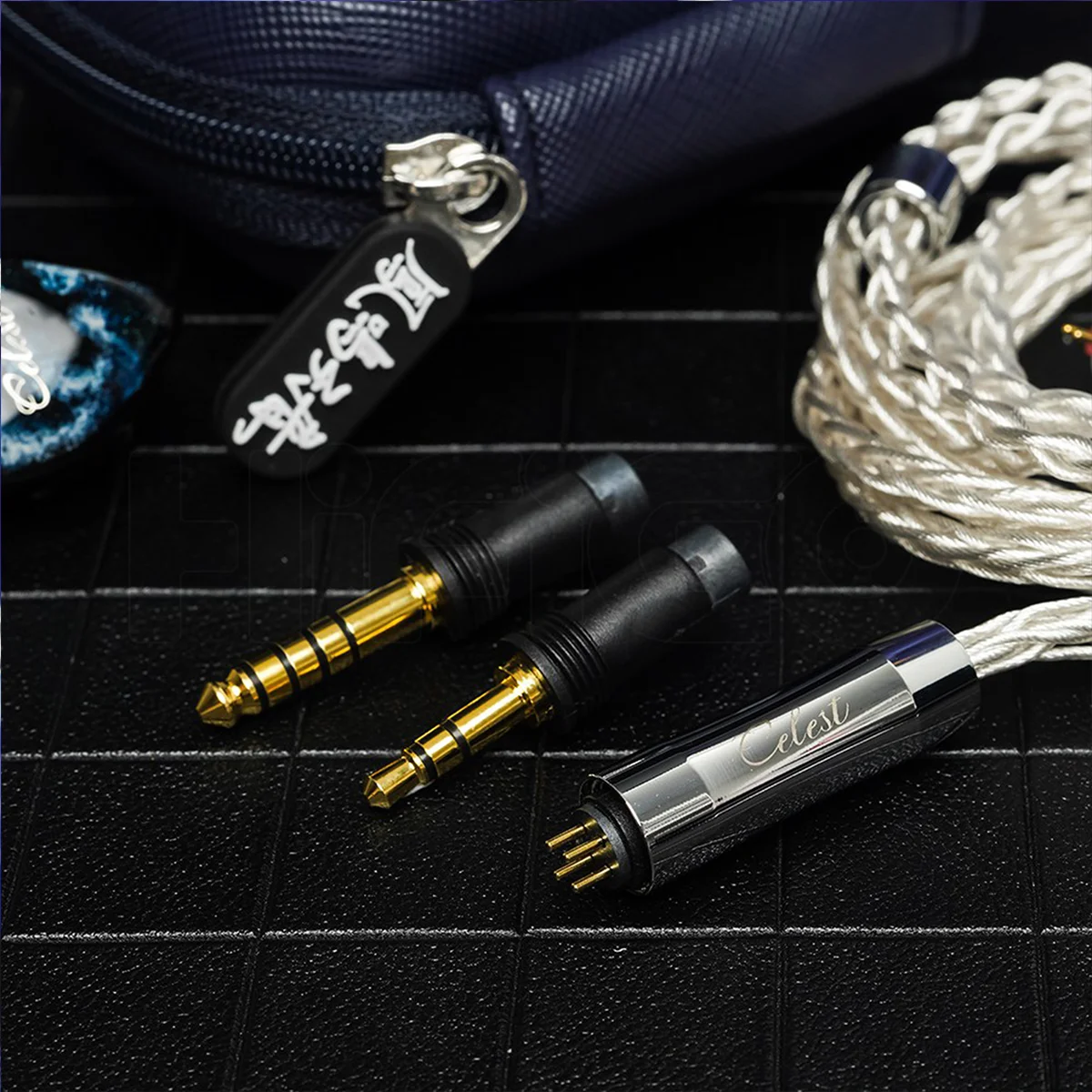 Celest Relentless 하이브리드 드라이버, HiFi 유선 인이어 모니터, 3.5 + 4.4mm, 교체 가능한 플러그, 분리형 2 핀 이어폰, 1DD + 6BA
