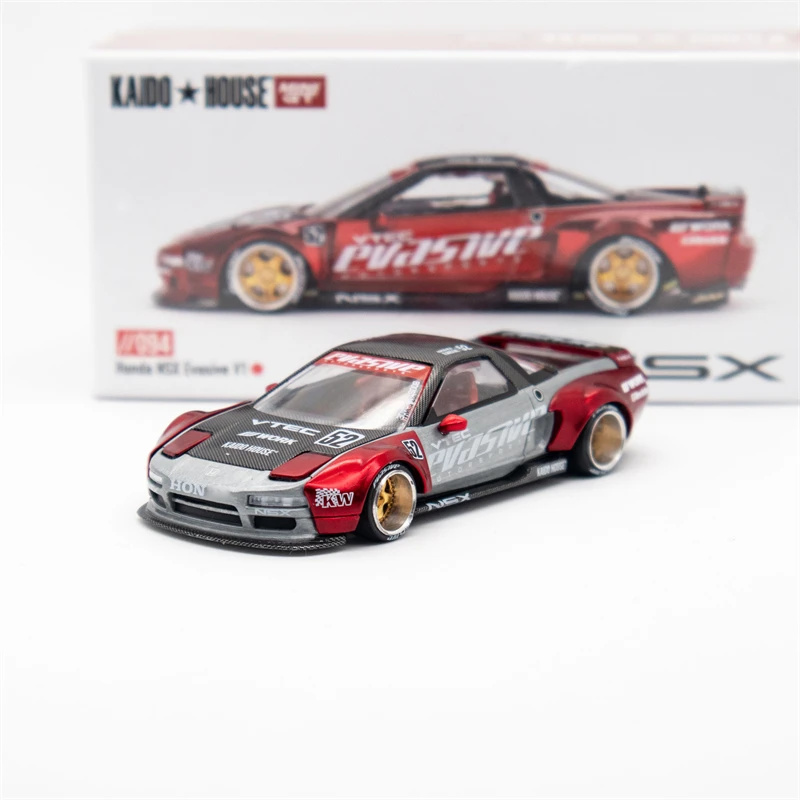 

Чейз Kaido House x MINI GT NSX evязание V1 красный