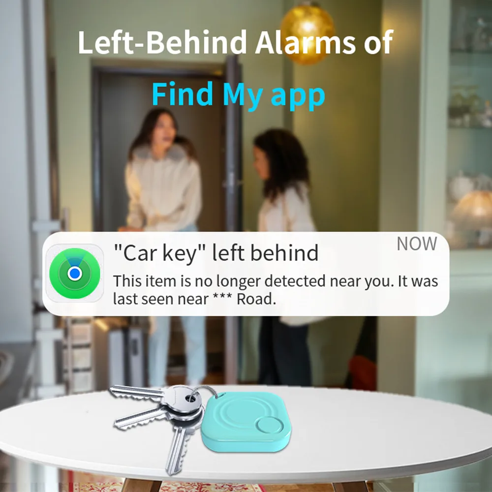 AiYaTo Bluetooth Locator Key Finder Waterproof Global Network Smart AirTag Tracker For IOS System Work With Apple Find My