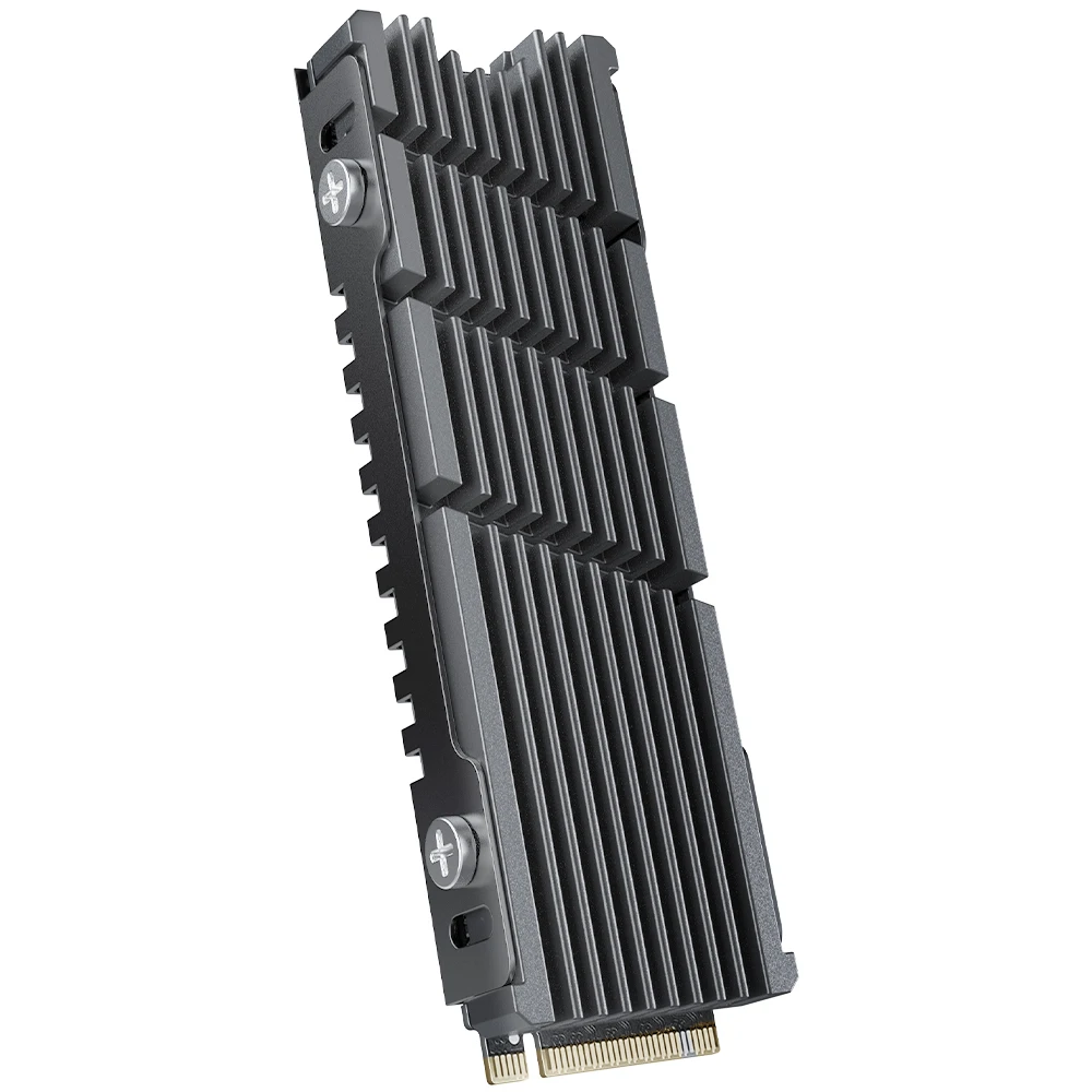 JEYI Cooler II 2280 SSD Heatsink M.2 NVME Radiator Magnesium Aluminum Alloy  PC Efficient Radiator with Thermal Silicone pad