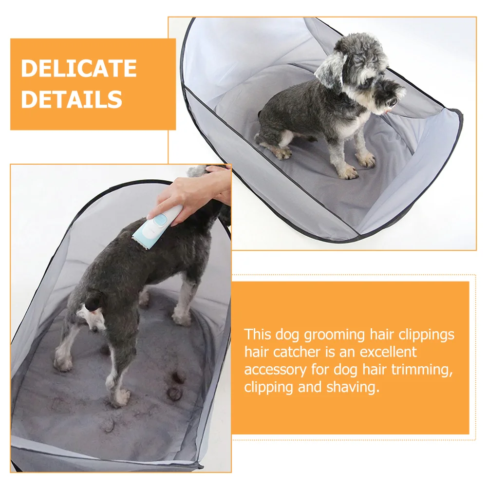 Pet Shearing Bib Dog Hair Catcher 5