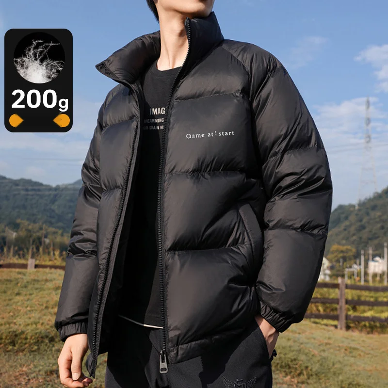 Men's bread down jacket Men 2024 Winter outdoor cold down jacket men_voghion.com