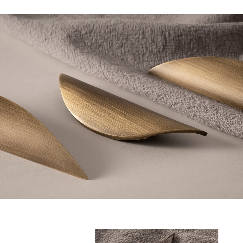 antique brass drawer handle for indoor cabinet