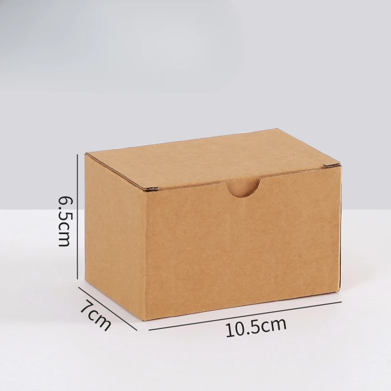 20pcs Corrugated Gift Box for Products Paper Gift Packaging Carton for Business Birthday and Wedding