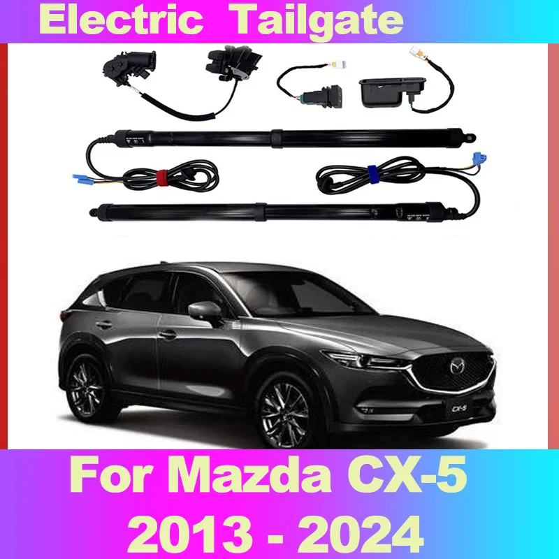 

Для Mazda CX-5 2013-2024, установка багажника и вариант крышки багажника, автоматический запуск, электрическая задняя дверь, буксировочная штанга