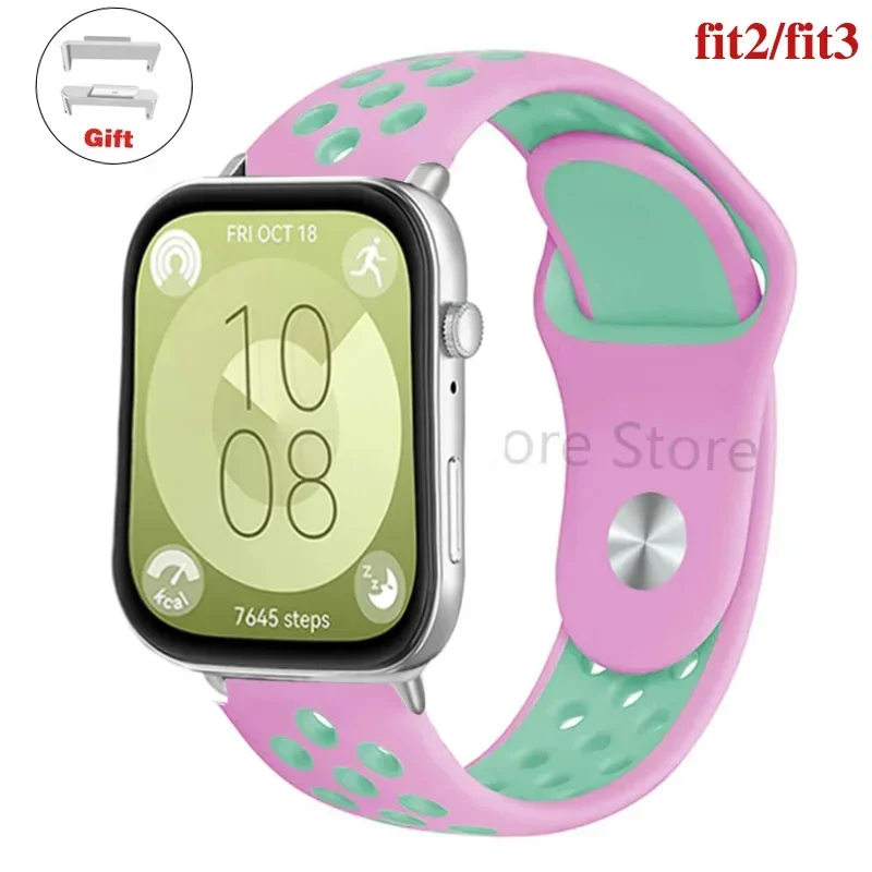 Breathable Silicone Sport Watchband - Vitality Collection