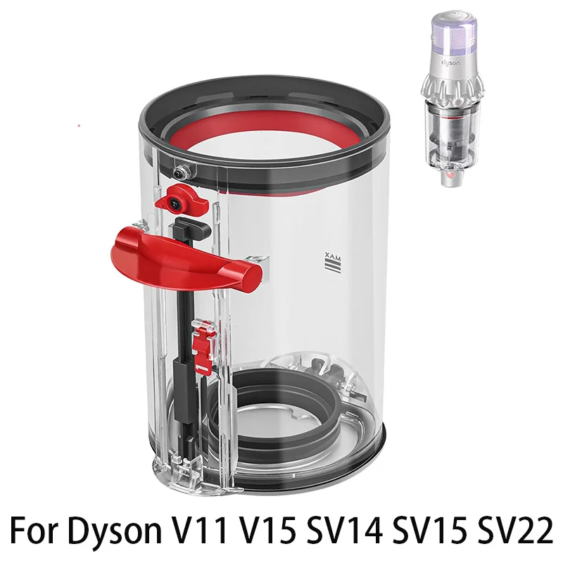Für Dyson V11 V15 SV14 SV15 SV22 Staubsauger Ersatz Ersatz Staubeimer Kanister Kehren Große Staub Bin