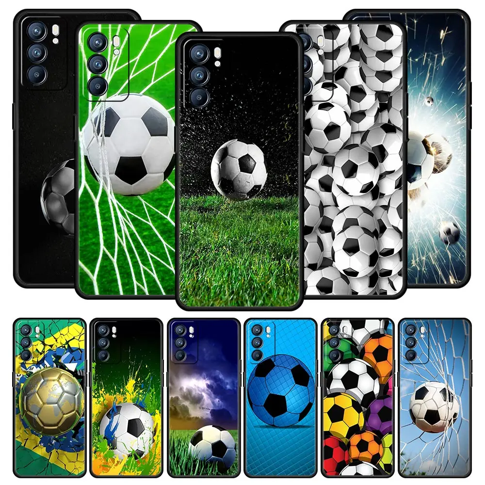 Sporty Soccer Ball Field Design Phone Case - Durable and Stylish Cover