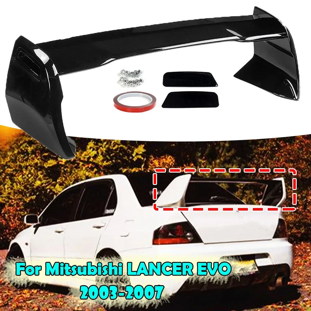 Per Mitsubishi Lancer Evo 7 8 9 2003 2004 2005 2006 2007 Spoiler Car Tail Wing Posteriore Tronco Spoiler Wings Per Lance Evo Body Kit