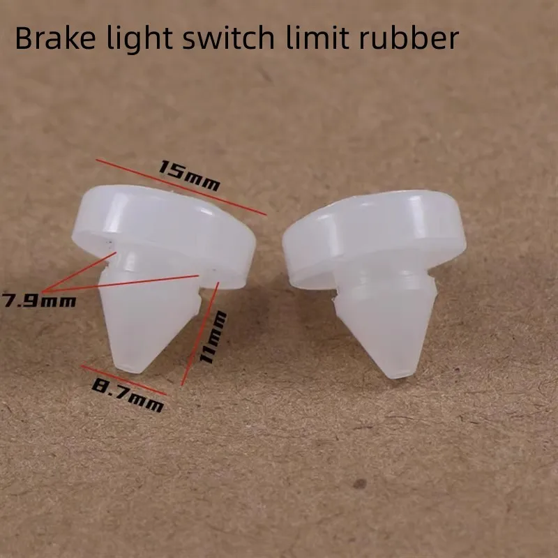 

For Honda Civic Accord Odyssey Fit City CRV Brake Light Switch Limit Rubber Rubber Pad