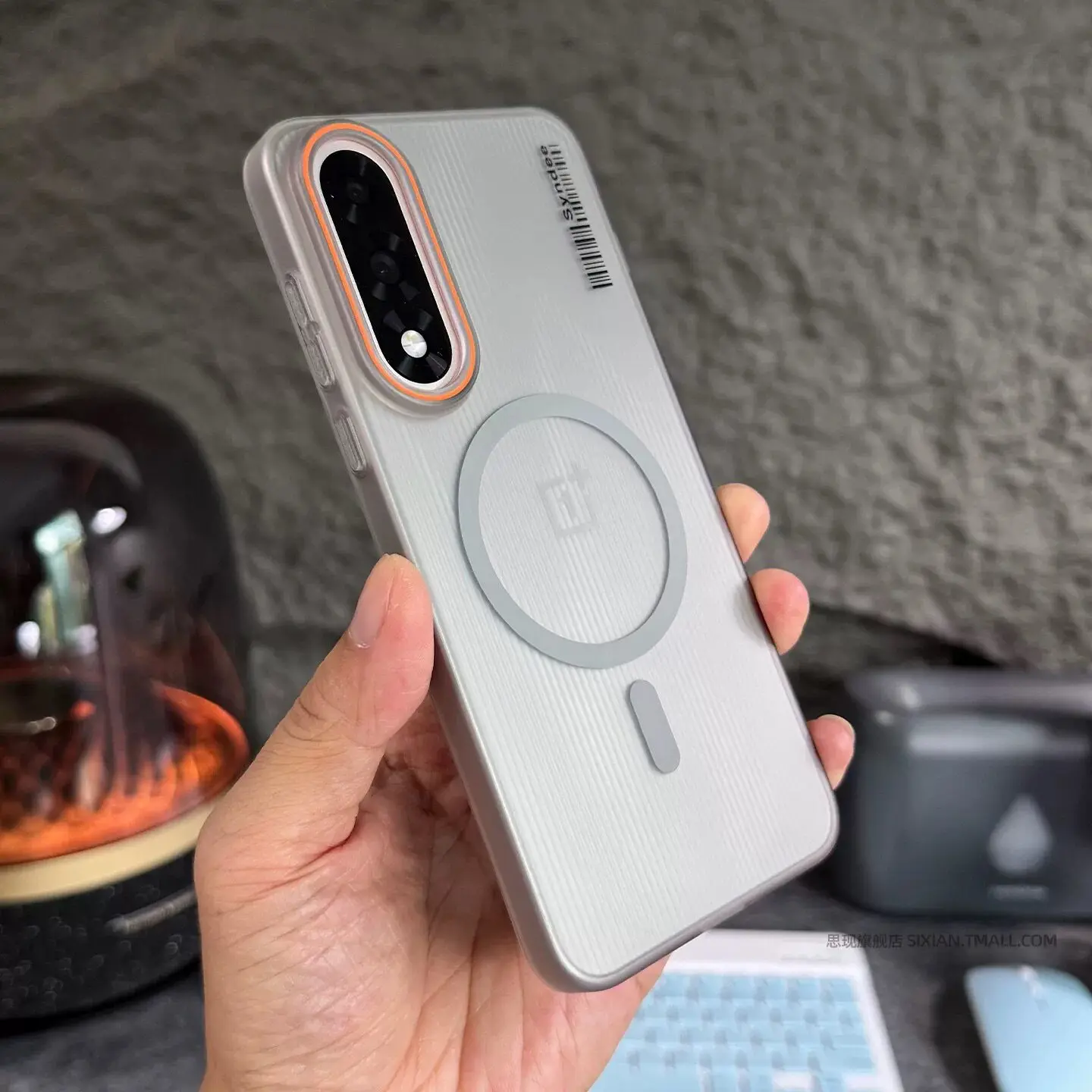 Enhanced Product Title: Ultra-Thin Matte Magnetic Anti-Fall Protective Phone Case - Hard PC Shell Bumper