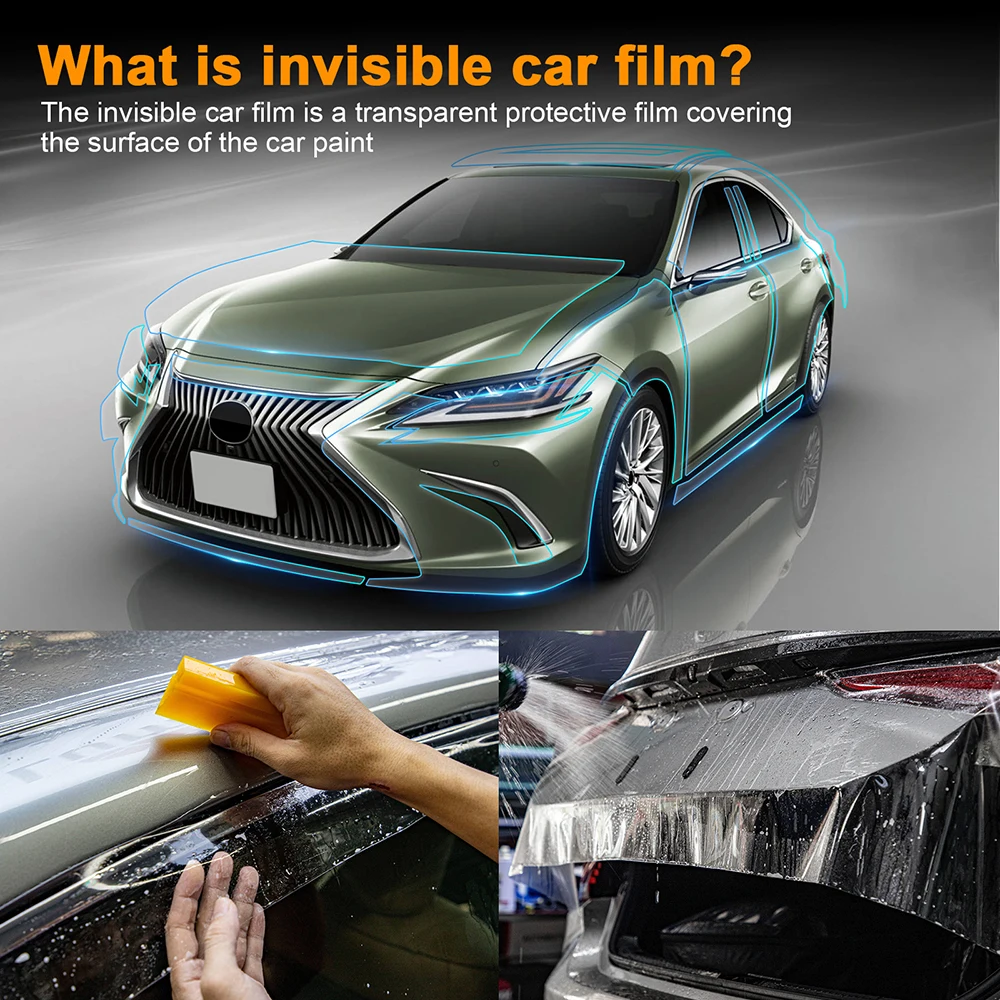 

Прозрачная пленка из ТПУ с защитой от царапин для Lexus 350 2017
