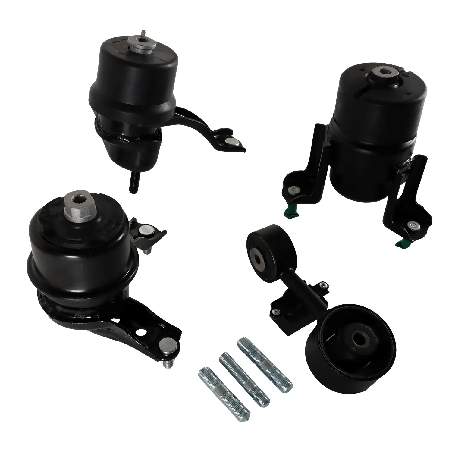 4PCS Compatible with Transmission Engine Motor Mount Kit For 2007-2011 Toyota Camry 2.4L Automatic Engine Motor Trans Mount Part