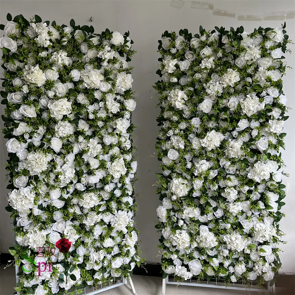 SPR Flowerwall Backdrop Silk Fabric Curtain Cloth Floral 3D Roll Up