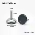 M6x22x28mm