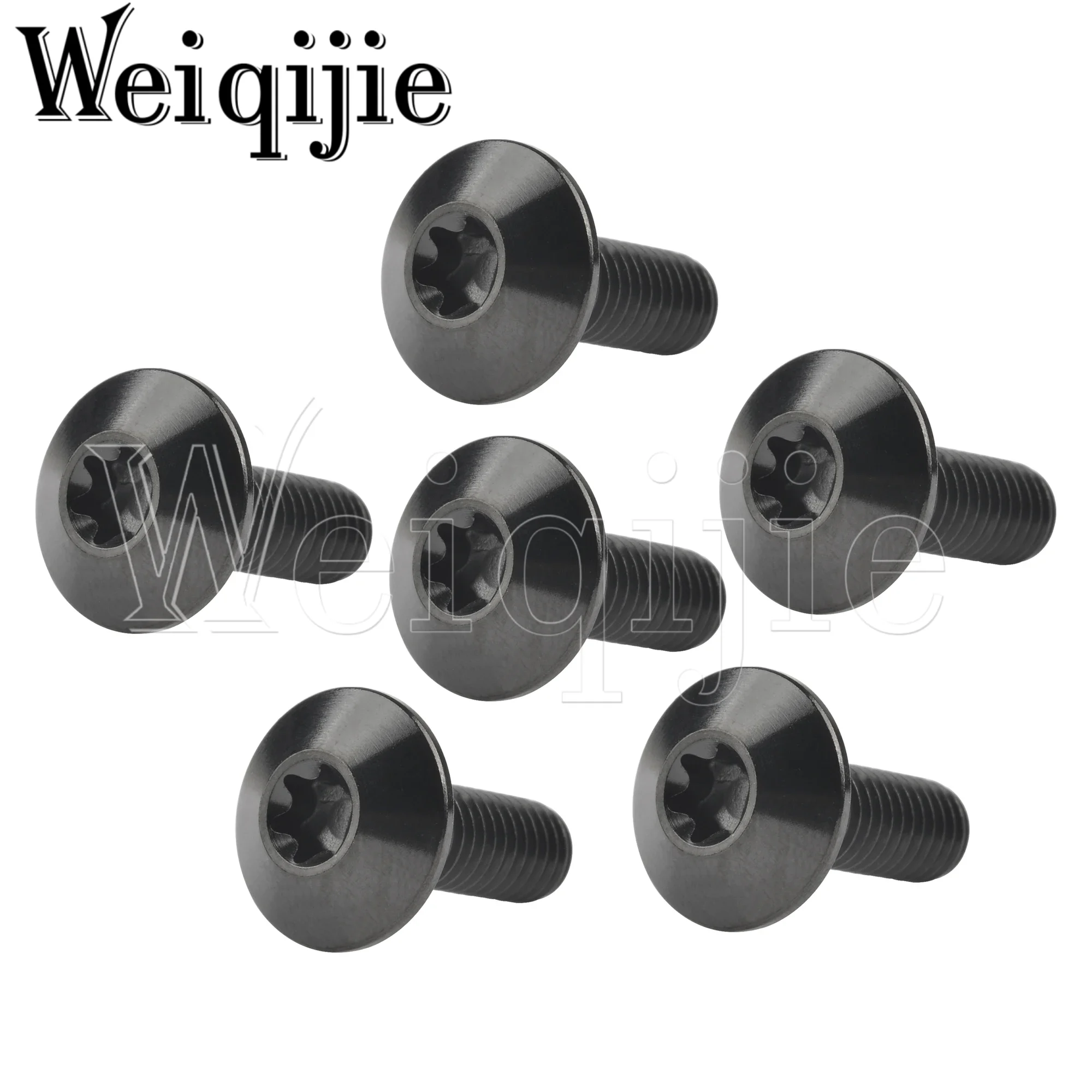 Titanium Bolts 6PCS for Bike Accessory Fasteners