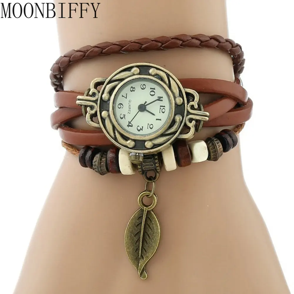 Eleganti Orologi Da Donna Alla Moda Orologi Da Polso Vintage Per Donna Cinturino Leatcher Quadrante Piccolo Orologio Al Quarzo Femminile Montre Femme