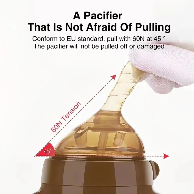 رضاعة سيليكون للأطفال 0-36 شهر