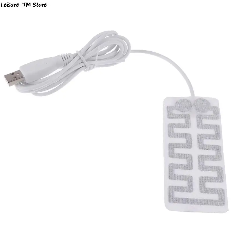 4*8cm 5v Carbon Fiber Heating Pad Hand Warmer Usb Film Infrared Fever