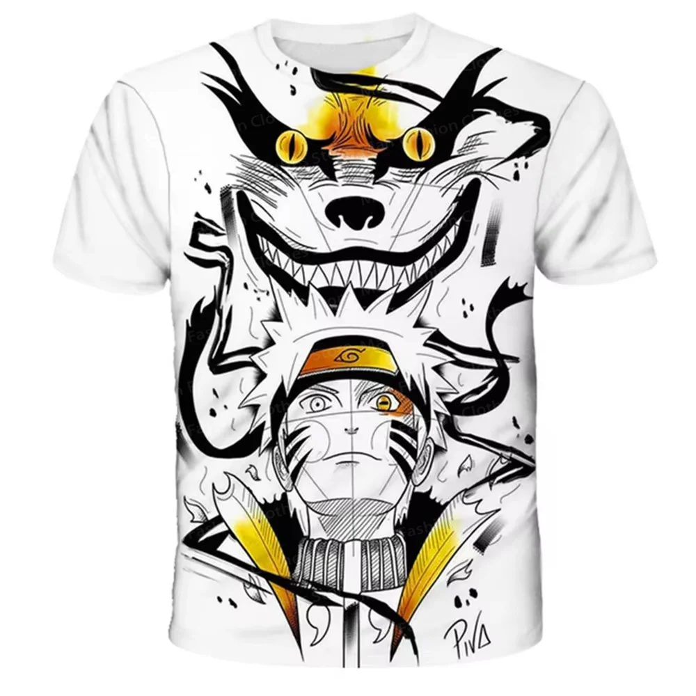 New Fashion Sonic T Shirt Summer Short Sleeve O-neck Cool Tshirt Kakashi Tees for Baby Boys Kids Casual Tops Girls 3d T-shirt 4