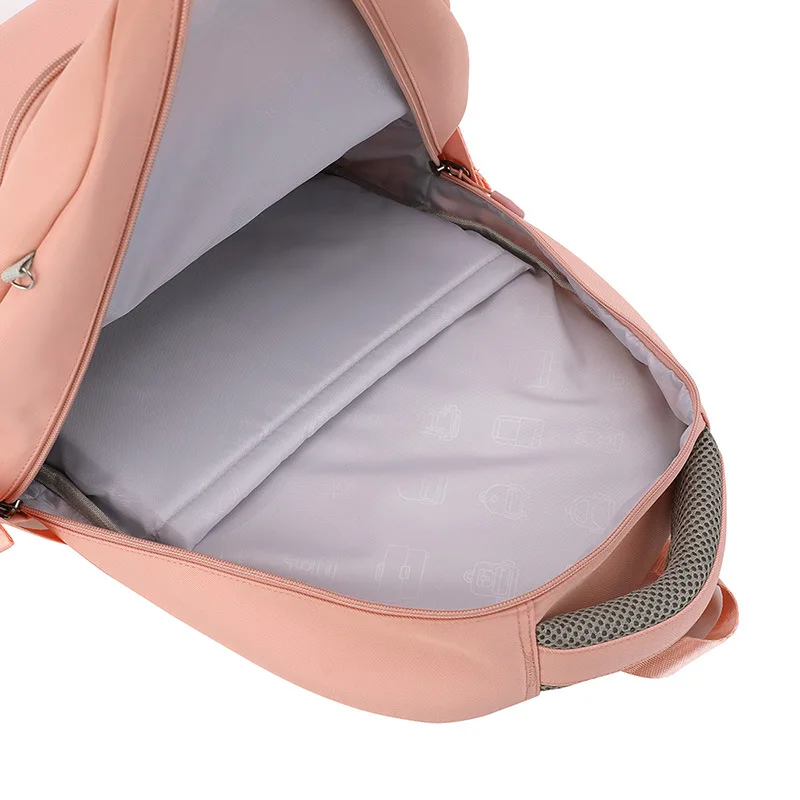 Girl School Backpack Youth Large Capacity Backpacks Nylon Schoolbag Daypack Multi Pockets Casual Rucksack Travel Bag 5