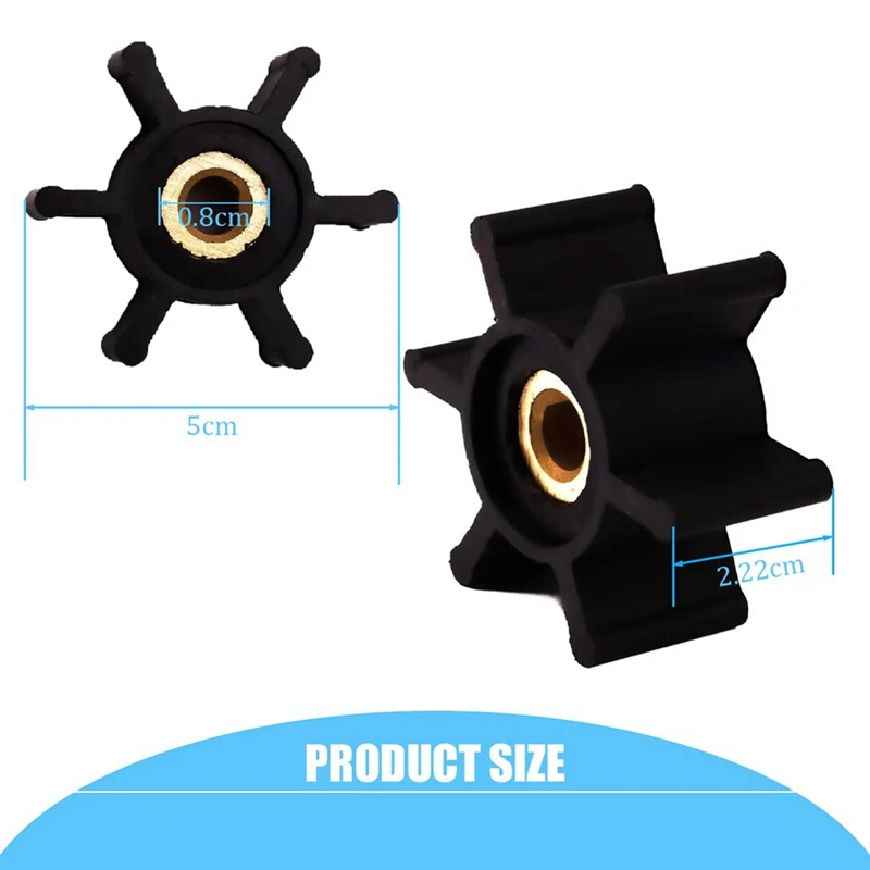 49-16-2771 Brass Core Impeller With O-Ring Set Kit Compatible With For Milwaukee M18 Transfer Pumps Kit