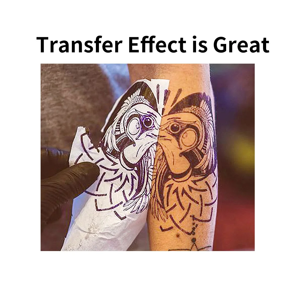 Tattoo Transfer Paper 10/5/2PCS 4 Layers Tattoo Thermal Stencil Papers  Tracing Copy Paper for Transfer Machine Accessories - AliExpress