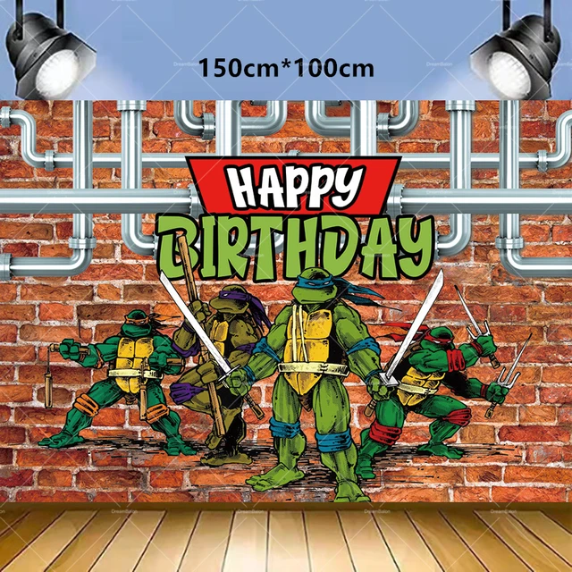 Teenage Mutant Ninja Turtles Event Party Round Backdrop Kit