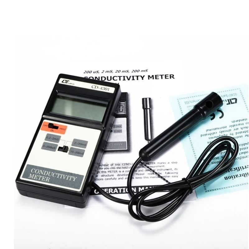 LUTRON CD-4301 CD4301 Thermal Conductivity Detector with Automatic Temperature Compensation - AliExpress
