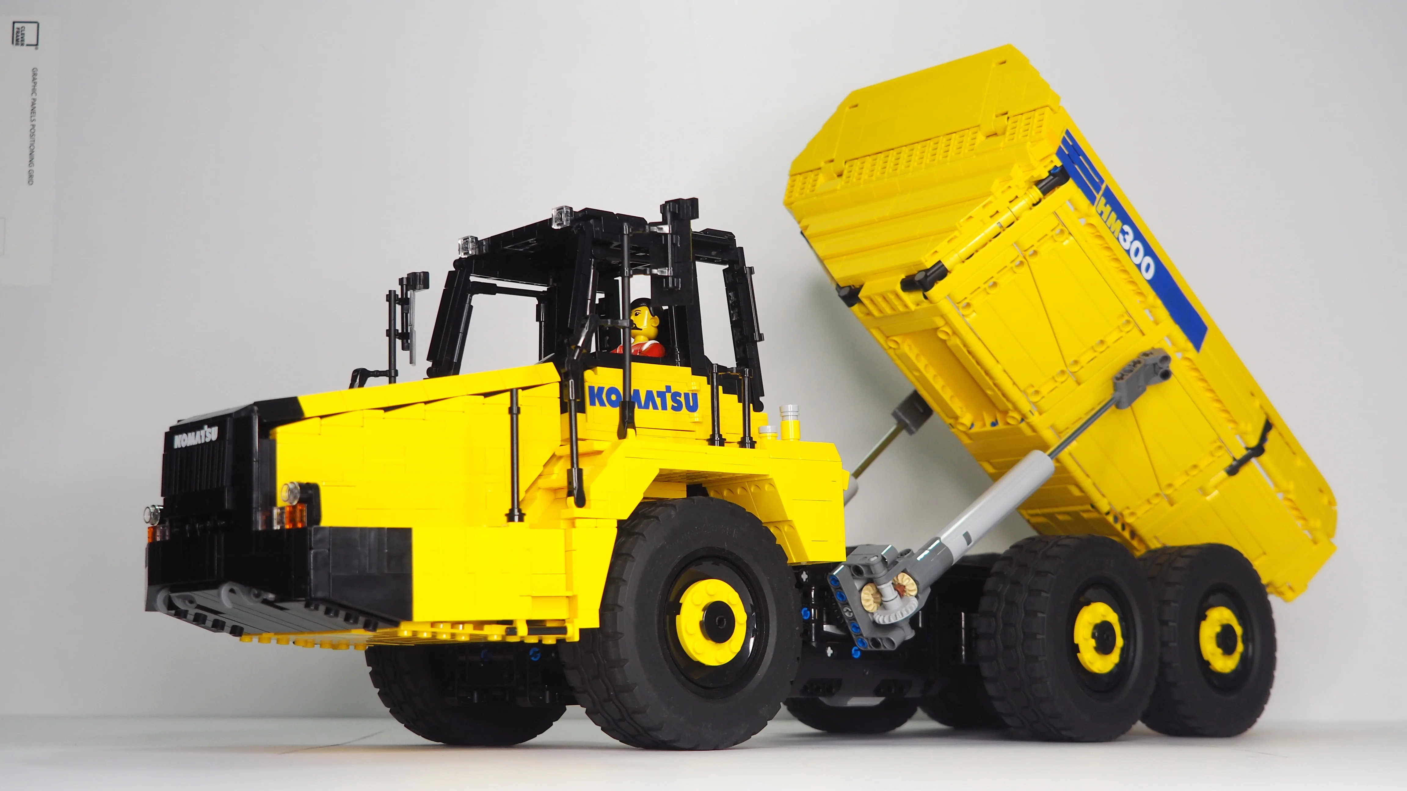 9658pcs Building Block Moc101337 Technology Hm300 Articulated Dump