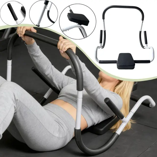 Ab Crunch Abdominal Exercise Core Strength Training Ab Cruncher Crunch Workout Equipment Ab Roller for Gym Home Office Men Women