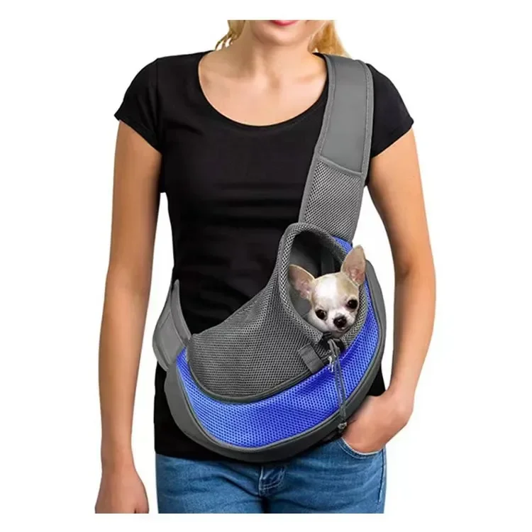 

PetOutgoing One Shoulder Diagonal Straddle Bag and Small Dogs Portable Backpack Ultra Light and Breathable Shoulder Bag