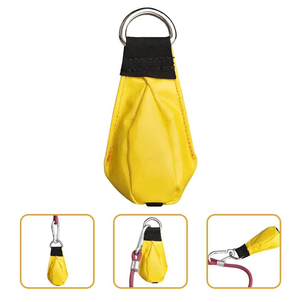 

Rock Climbing Throw Bag Outdoor Gear Bags Accessory Daily Use Rope Wear-resistant Weight Sandwich Cloth Portable