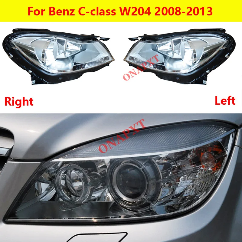 

Head Lamp Turn Signal Flashlight Car Front LED Headlight Assembly Daytime Running Lamp For Benz C-class W204 2008-2013 C180 C200