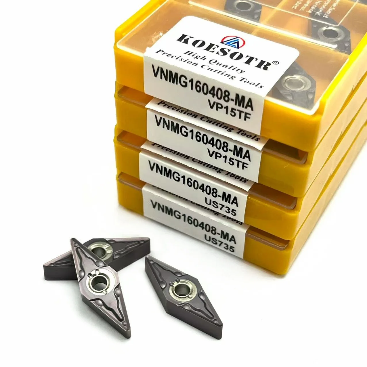Carbide Inserts VNMG160404 VNMG160408 MA External Turning