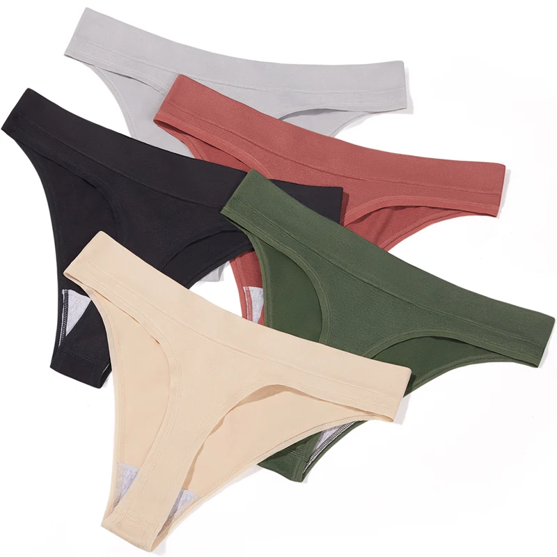 Meet'r Sexy Women Breathable Thong Low-waist High Elasticity Panties Underwear Breathable G String Temptation Lingerie 3Pcs/Lot women panties female underwear womens underwear
