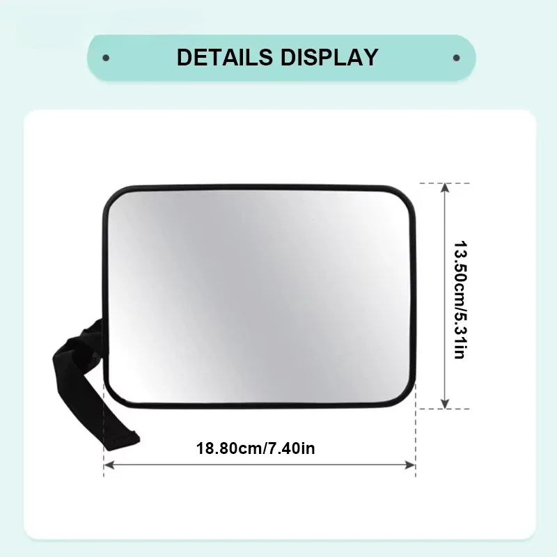 Car Rearview Mirror Car Baby Mirrors for Safety Interior Mirror Universal Car Seat Headrest Monitor Child Baby Safety Driving