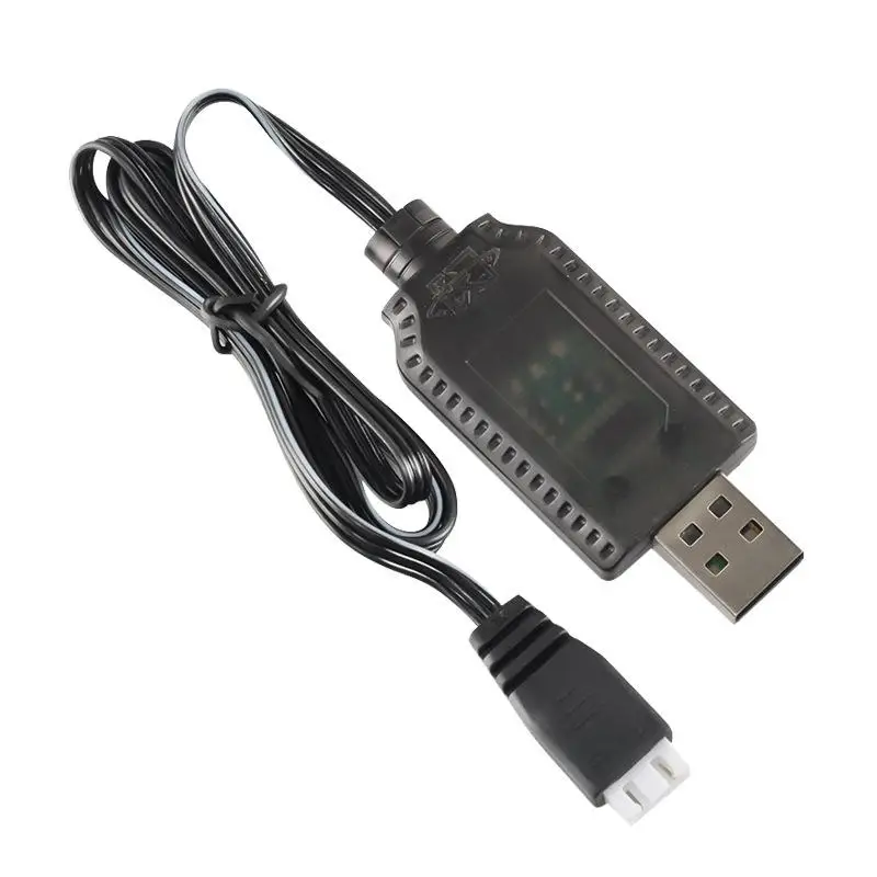 7.4V USB 리튬 배터리 충전기 케이블 XH-3P 스마트 충전식 리튬 이온 배터리 충전기 장난감 원격 제어 충전 어댑터
