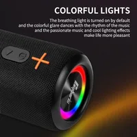 (Two In One)20W Shock Bass Cool Light Effect Portable Bluetooth Speaker Stereo Surround Wireless Subwoofer Boombox Home Karaoke - Image 4