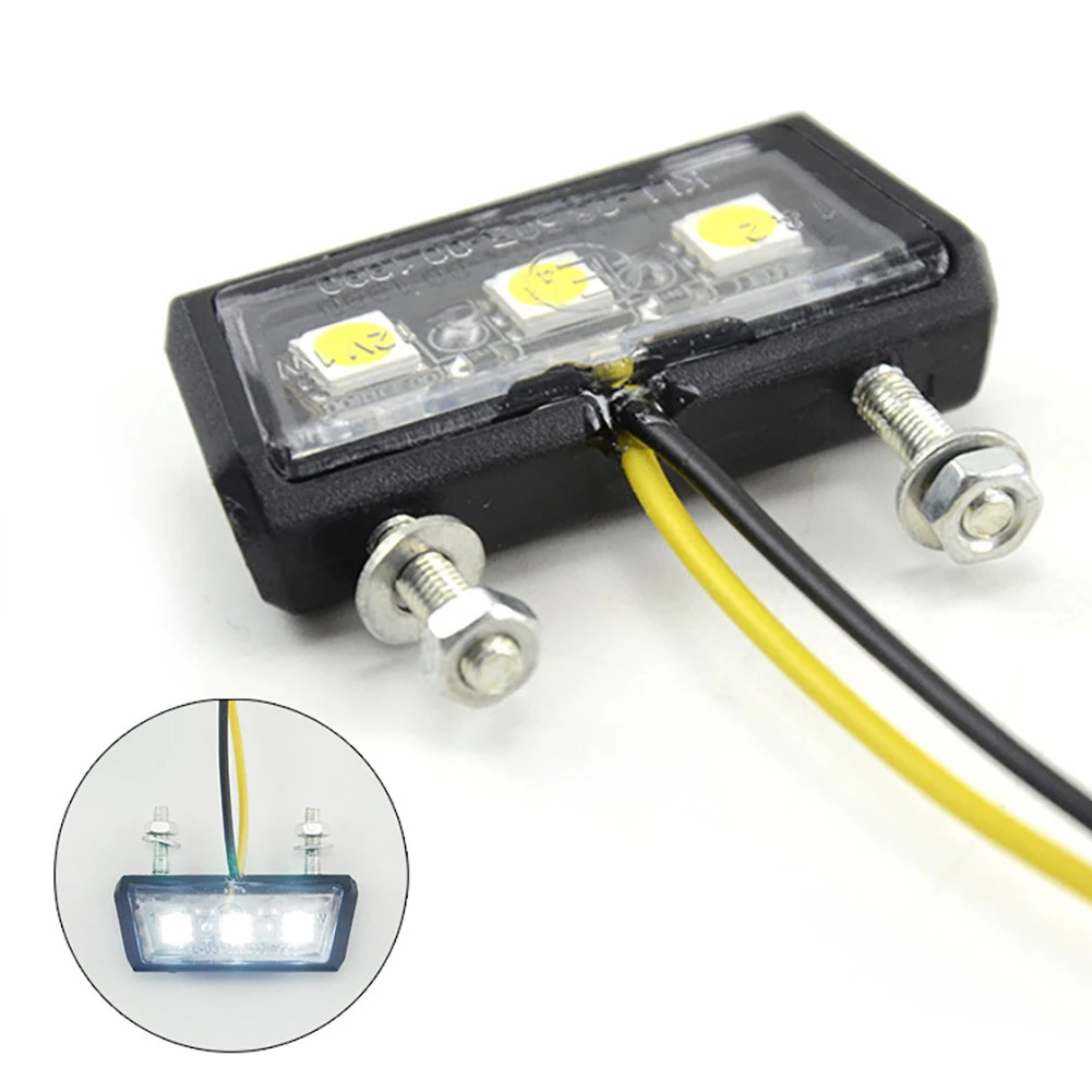 

Mini LED License Plate Light License Plate Lighting Motorcycle Car 2024 Hot Sale Brand New And High Quality New Store Discount