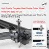2024 New T-shaped Track Manual Push Knife High-precision Tile Cutting Rock Plate Double-knife Wheel Scraper with Breaking Pliers 4