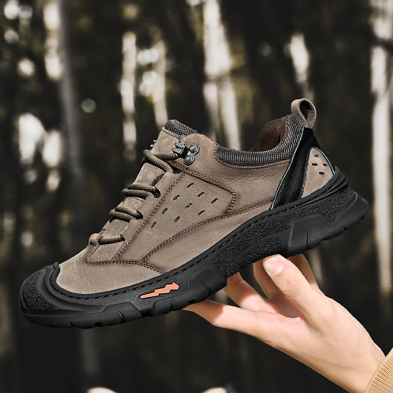 

Handmade Leather Casual Men Shoes High Quality Sneakers Man Comfortable Driving Shoes Men Loafers Hot Sale Hombre Moccasins
