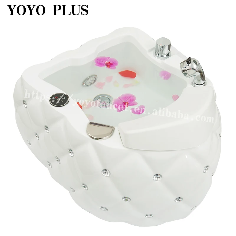 

2018 Newest Pedicure Sinks Bowl With Jet Luxury Throne Spa Pedicure Chairs
