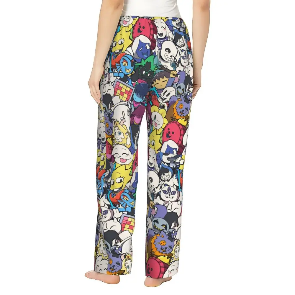Deltarune pyjamabroek voor dames comfortabele lounge broek_voghion.com