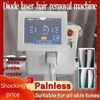 808nm Diode Laser Hair Removal Machine Depiladora Laser 3000W Smart 3 wavelength Permanent Painless Whitening Skin BEST 1