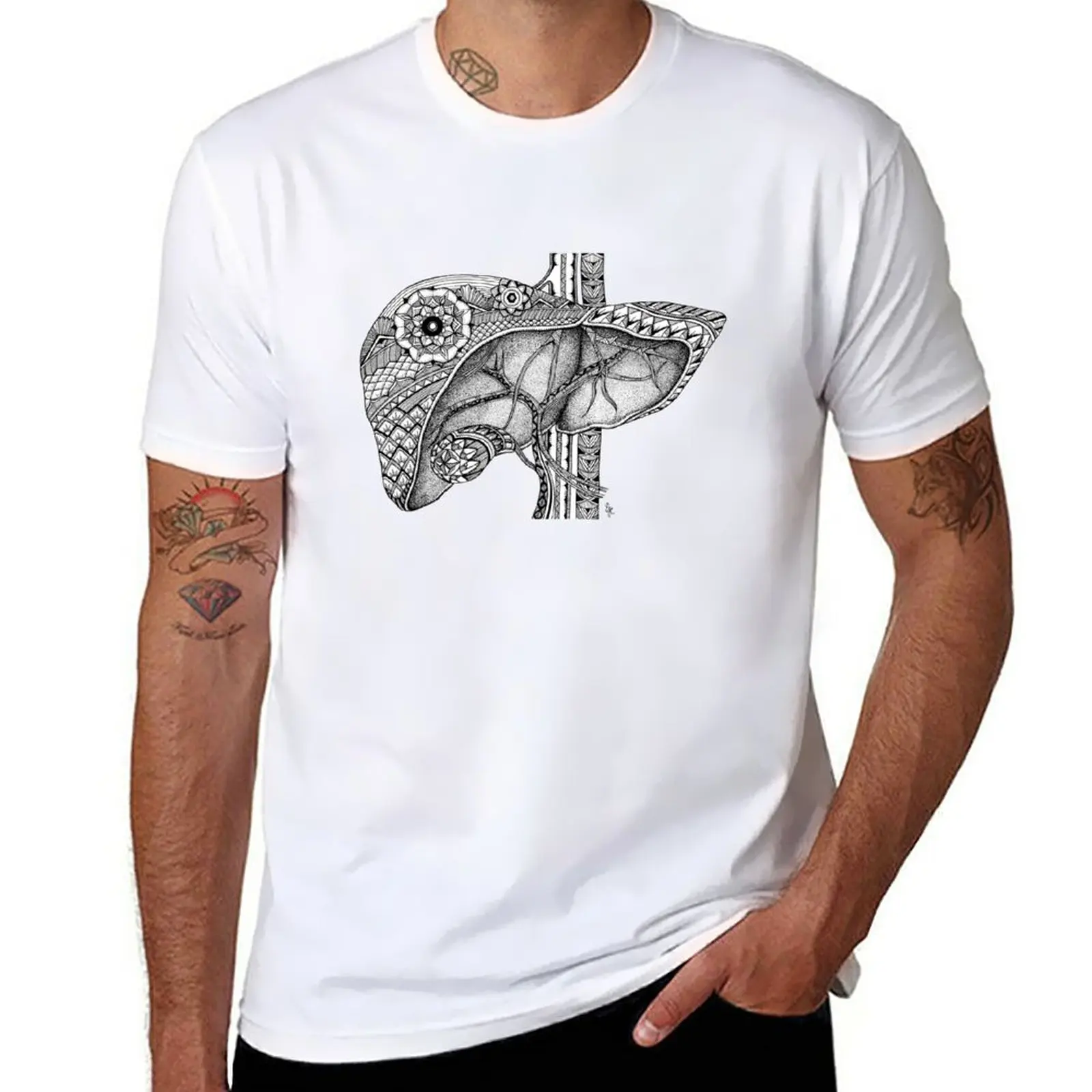 

New Liver T-Shirt kawaii clothes blank t shirts new edition t shirt workout shirts for men