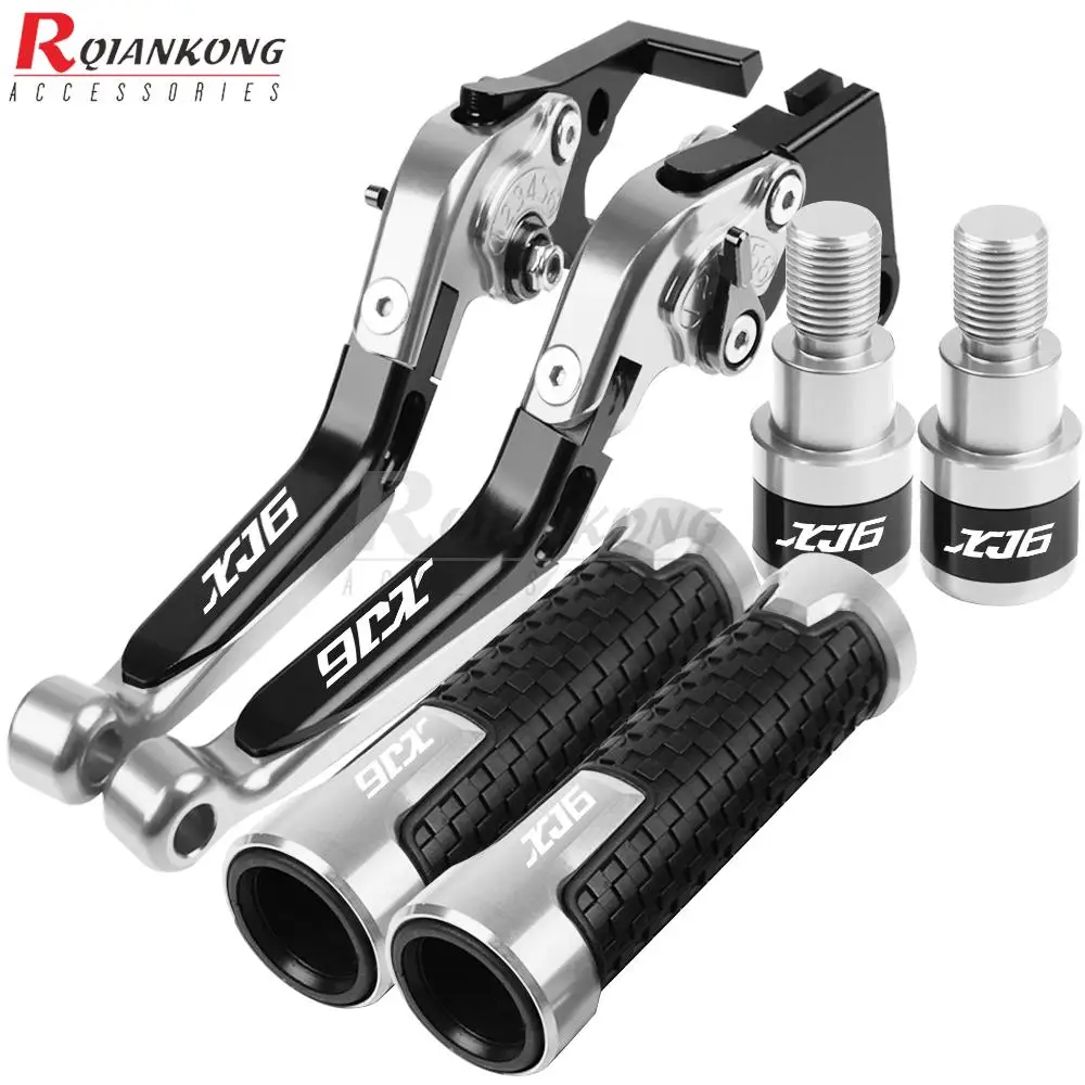 오토바이 브레이크 클러치 레버 핸들 바 그립 핸들 바 엔드, 야마하 XJ6N XJ6DIVER XJ6 N 2009 2010 2011 2012 2013 2014 2015